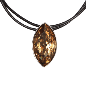 Marquise Necklace - Golden Shadow