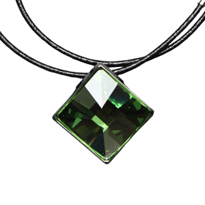 Diagonal Square Necklace - Perdot