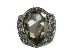 CRYSTAL DOOR KNOB 09-BD-BLACK