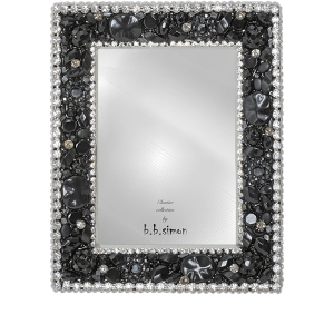 F-100-BLK-M bb Simon Swarovski crystal frame