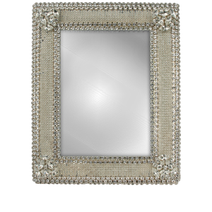 F-108-PEARL-M bb Simon Swarovski crystal frame