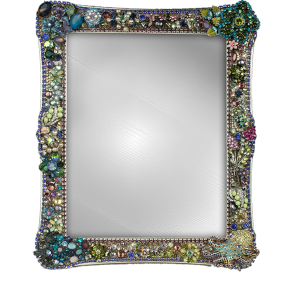 F-135-L bb Simon Swarovski crystal frame