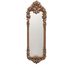 M-201-GOLD BB Simon Ornate Jeweled Swarovski Mirror