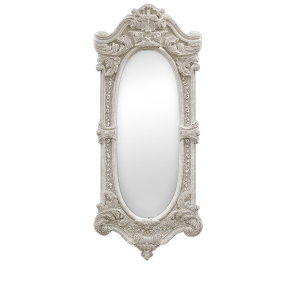 M-511-CLEAR BB Simon Large Tall Diamond Mirror