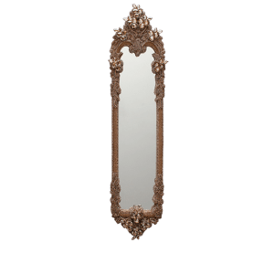 M-523-GOLD BB Simon Skinny Gold Jewel Mirror