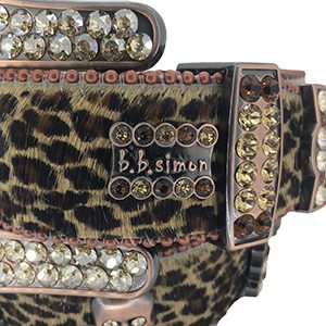 bbsimon belts whit Italian leather and Swarovski crystal made in usa
