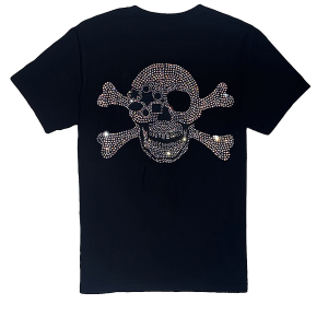 BB Simon Skull & Bones Tee - Black AB