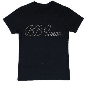 Signature Tee - Black & Chrome