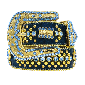 Adabelle Western - Navy Gold