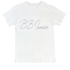Signature Tee - White Chrome
