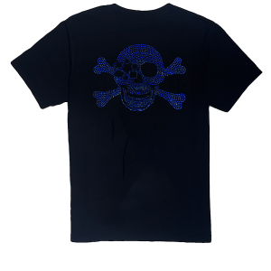 BB Simon Skull & Bones Tee - Blue