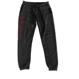 Logo Sweatpants - Red