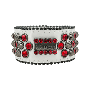 Lavasan Cuff - White/Red