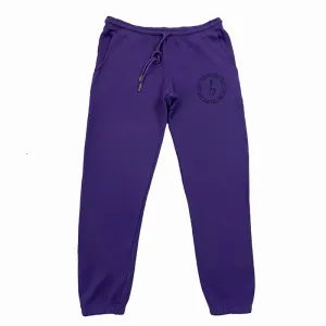 Emblem Sweatpants - Purple/Hem