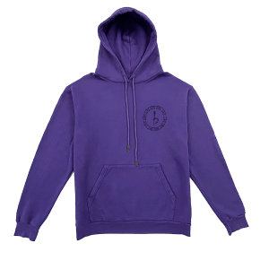 Emblem Hoodie - Purple/Black