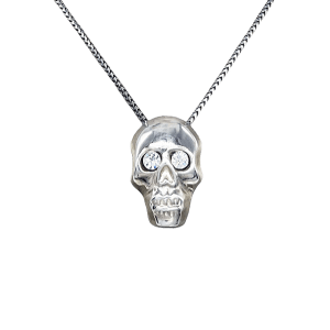 Silver 925 - Single Skull Necklace