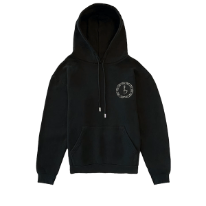 Emblem Hoodie - Black/Clear