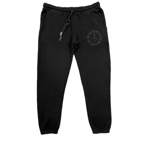 Emblem Sweatpants - Black/Hem