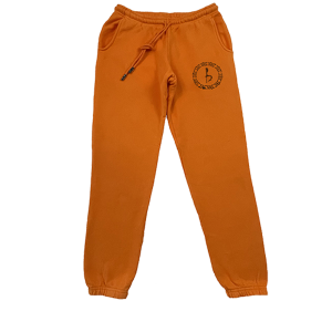 Emblem Sweatpants - Orange/Black