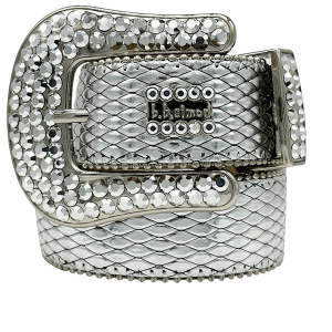 Classic Silver Basket weave  - Chrome
