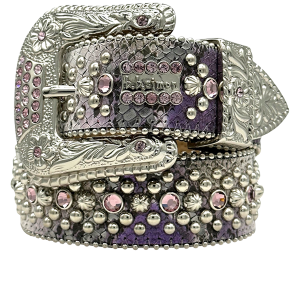 Trojan Silver Amethyst Snakeskin