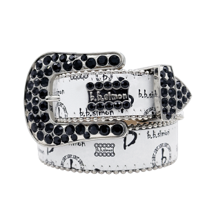 The Skinny Classic - BB Pattern White