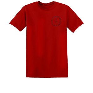 Emblem Tee - Red/Jet
