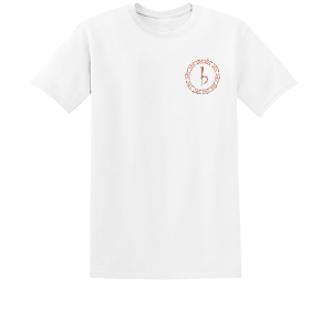 Emblem Tee - White/Red