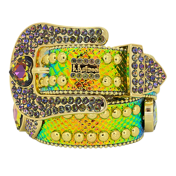 Glam-Iridescent Gold Python - B.B. Simon®