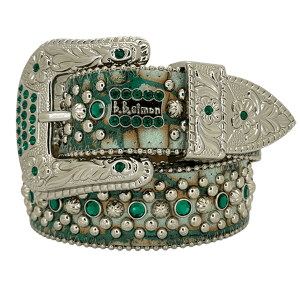 Trojan Patent Leather Croc Green