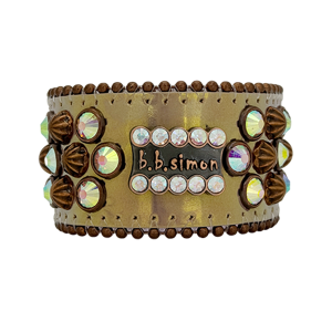 Lavasan Cuff Golden Rainbow Copper