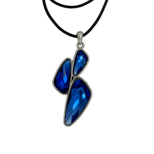 Trinity Brilliance Necklace Sapphire