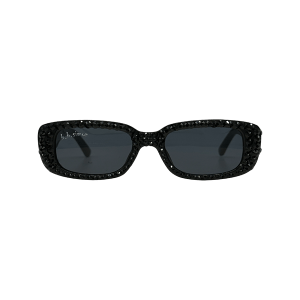BB Crystal Sunglasses - Black on Black