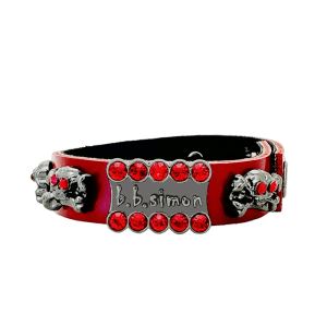 Thin Cuff Skull Red - Lt.Siam