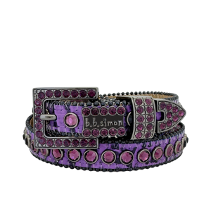 Alegra-Purple Amethyst/Black