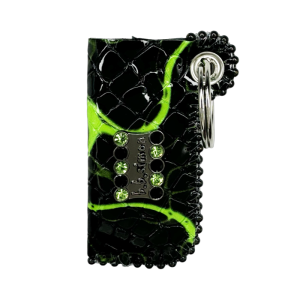 Retractable Lighter Holder - Electric Green/Black