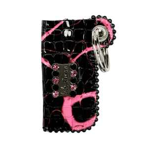 Retractable Lighter Holder - Electric Pink