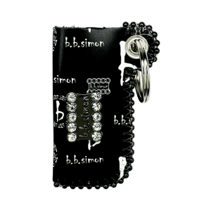 Retractable Lighter Holder - Black BB Pattern/Clear