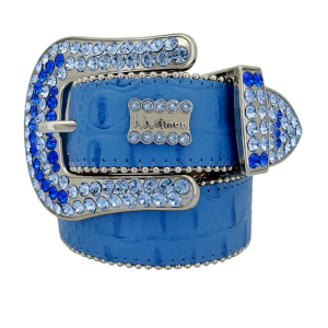 Classic- Blue Croc /Sapphire-Silver