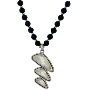 Trio Prism Beaded-B.D.-Silver