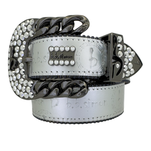 Brooklyn - Silver bb Pattern - Black