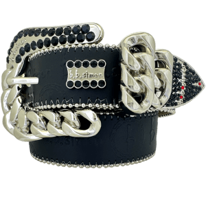 Demi - Black bb Pattern - Silver