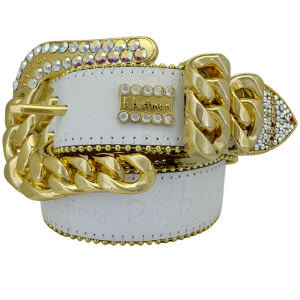 Demi - White bb Pattern AB - Gold