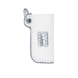 Retractable Lighter Holder - White- Clear