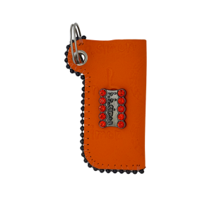 Retractable Lighter Holder - Orange- Hyacinth