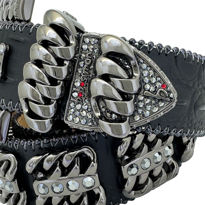 Curb Chain 360 - Black/Black - B.B. Simon®