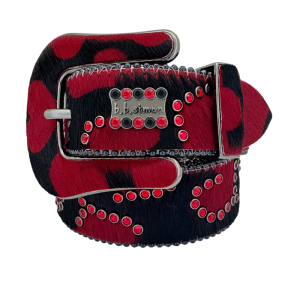 Crystal Red- Pony Hair Red Heart