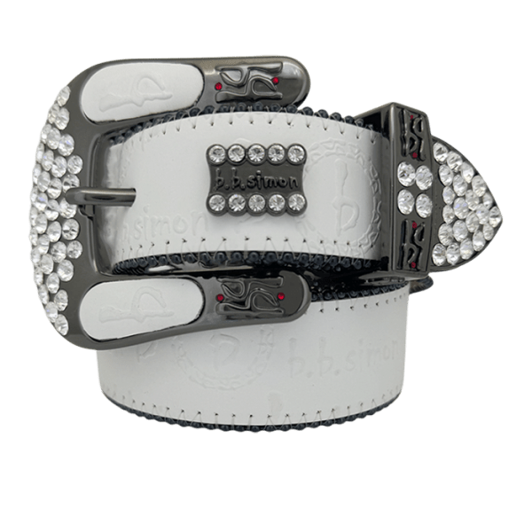 Classic Double b White/Black- Clear - B.B. Simon®