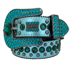 Nikko Heart sheen Blue / Emerald-Black