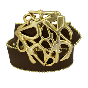 Golden Chaos 'b' - Brown / Colorado